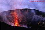 Crater 3 eruption