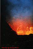 Villarrica crater, 1986