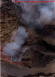 Crater of Villarrica, 1997