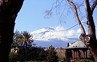Etna seen from Catania, March 1998