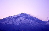 Etna seen from Catania, March 1998