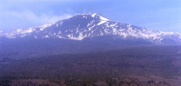 Etna's south face, March 2004