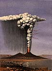 1822 eruption