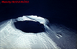 Villarrica's crater