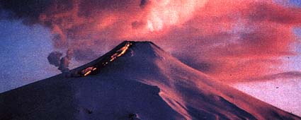 Villarrica in eruption