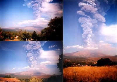 Voragine eruption, 22 July 1998