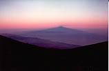 Etna's shadow