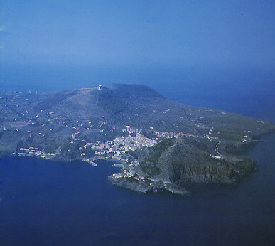 Aerial view of Ustica