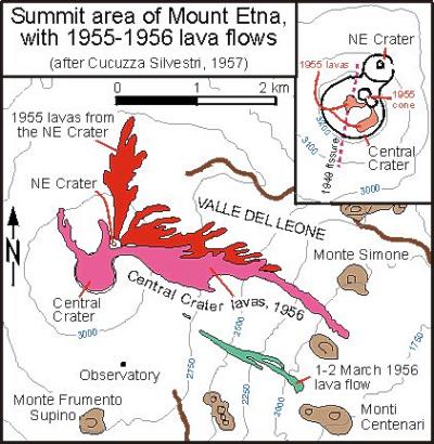 1955-1956 lavas