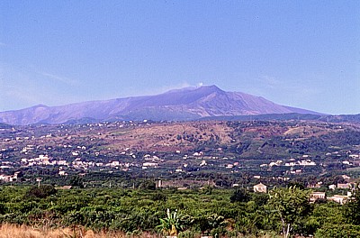 Etna from northeast, August 1997