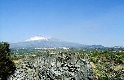 Etna from southwest, February 1997