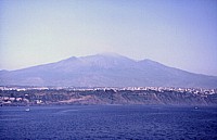 Etna seen from the Ionian sea, June 1997