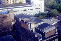 Catania covered with ash, 31 October 2002