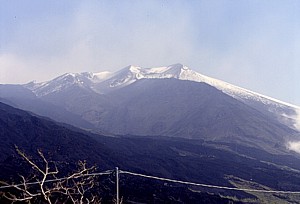 Snow-covered Montagnola, 24 May 2002