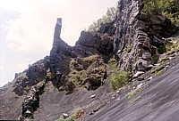 Descent into the Valle del Bove, June 2002