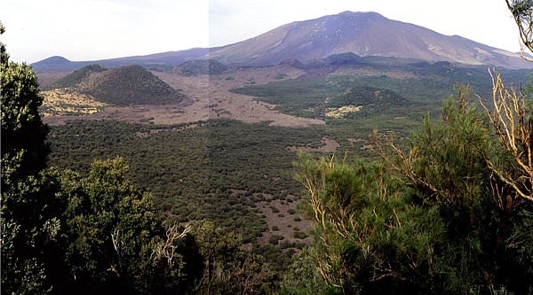 Etna's western flank
